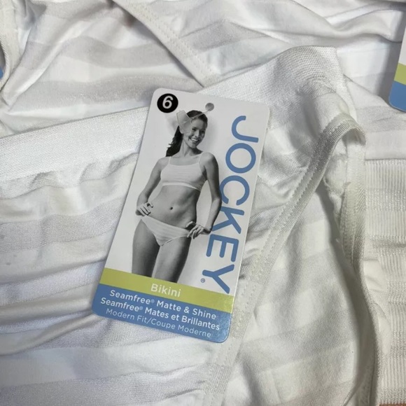 3 - Size 6 jockey bikini comfies matte and shine Modern Fit Seamfree Microfiber - Picture 2 of 3
